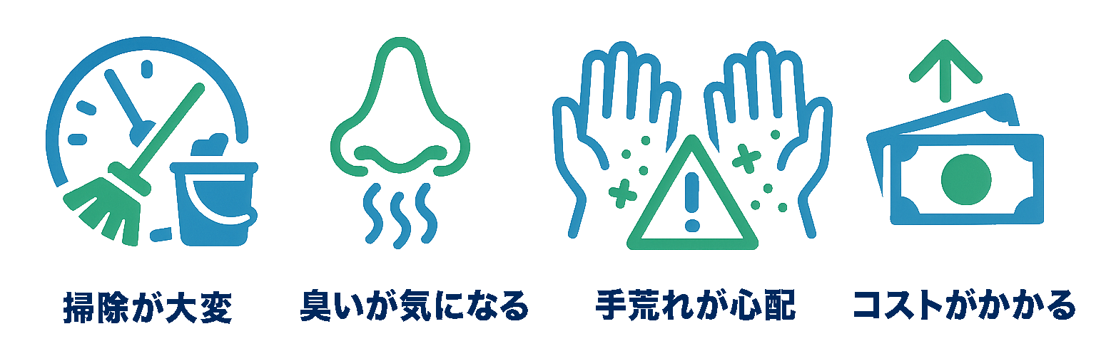 4つのお悩み