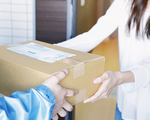 商品お届け